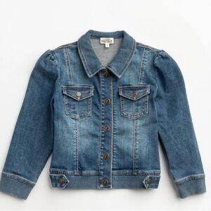 Girls Size 8 by Finding Foxtale Blue Denim Jacket